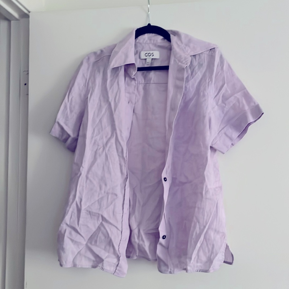 Cos Lavender button down